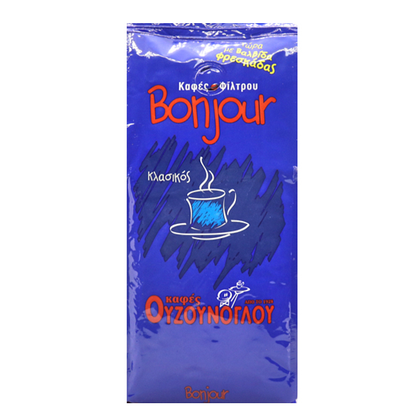 Καφές Φίλτρου Bonjour Κλασικός ΟΥΖΟΥΝΟΓΛΟΥ 250gr