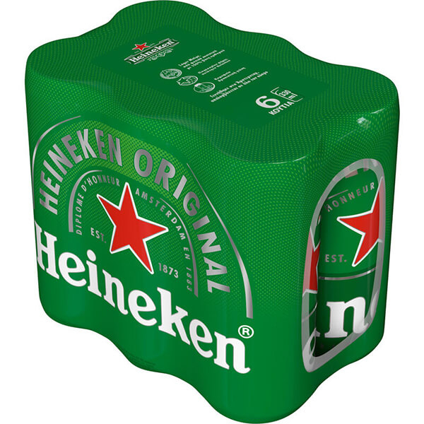 Μπύρα Κουτί HEINEKEN 6x330ml