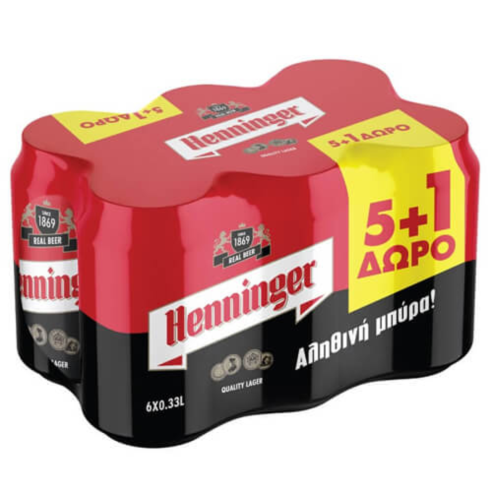 Μπύρα Κουτί HENNINGER 330ml (5+1 ΔΩΡΟ)