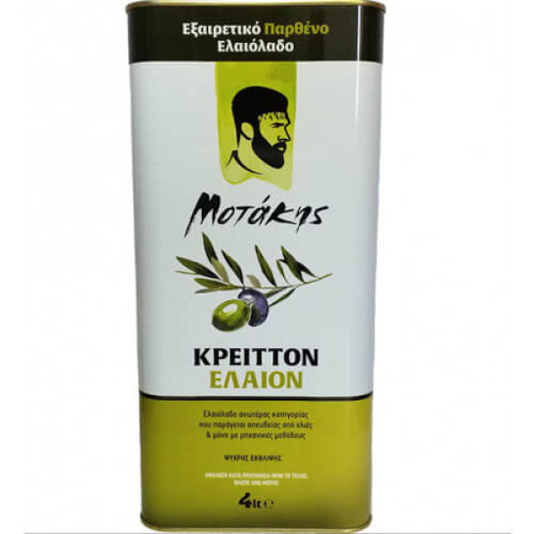 Ελαιόλαδο  Εξαιρετικά Παρθένο ΚΡΕΙΤΤΟΝ ΕΛΑΙΟΝ 4lt