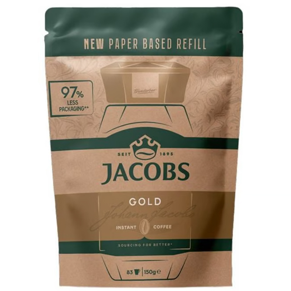 Στιγμιαίος Καφές Gold Refill JACOBS 150gr