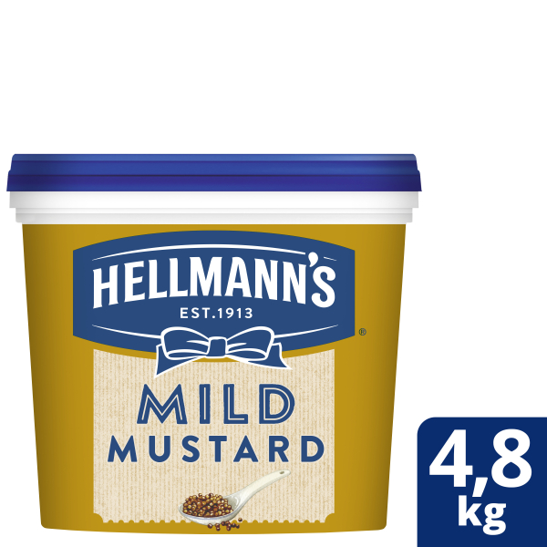 Μουστάρδα Απαλή HELLMANN'S 4,8kg